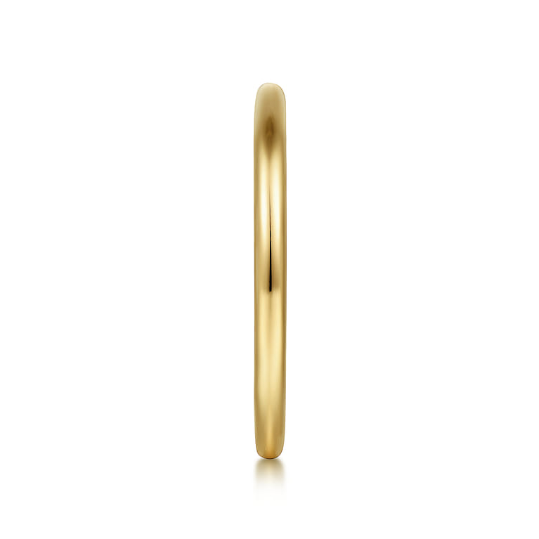 14K Yellow Gold Matching Wedding Band - Shot 5