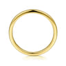14K Yellow Gold Matching Wedding Band