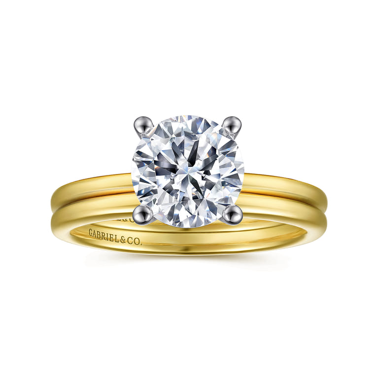 14K Yellow Gold Matching Wedding Band - Shot 4