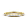 14K Yellow Gold Matching Wedding Band - 0.3 ct