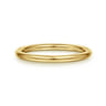 14K Yellow Gold Matching Wedding Band