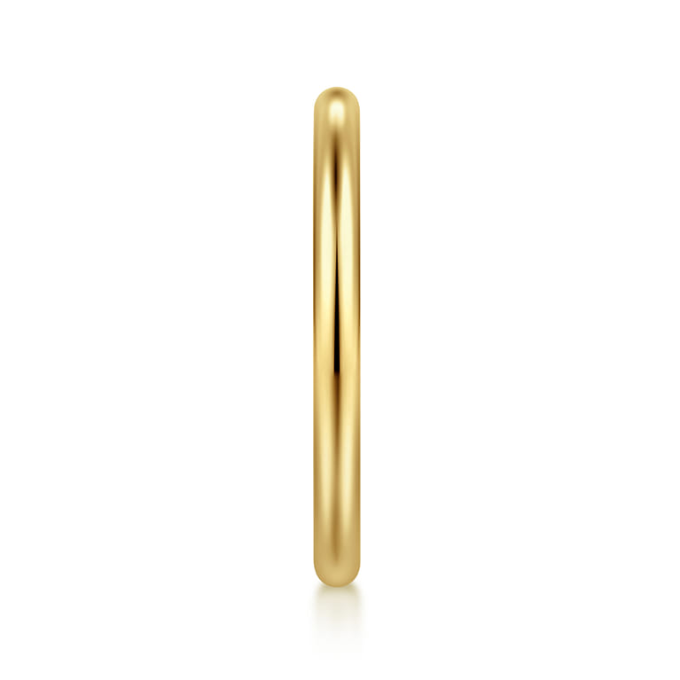 14K Yellow Gold Matching Wedding Band - Shot 4