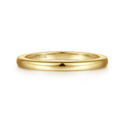 14K Yellow Gold Matching Wedding Band