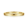 14K Yellow Gold Matching Wedding Band