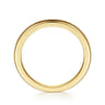 14K Yellow Gold Matching Wedding Band