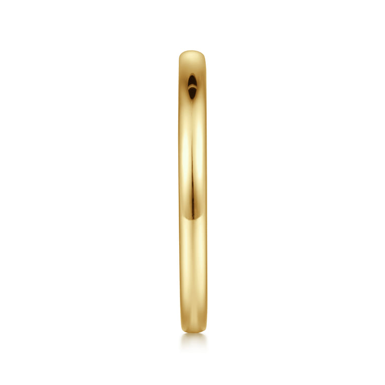 14K Yellow Gold Matching Wedding Band - Shot 5