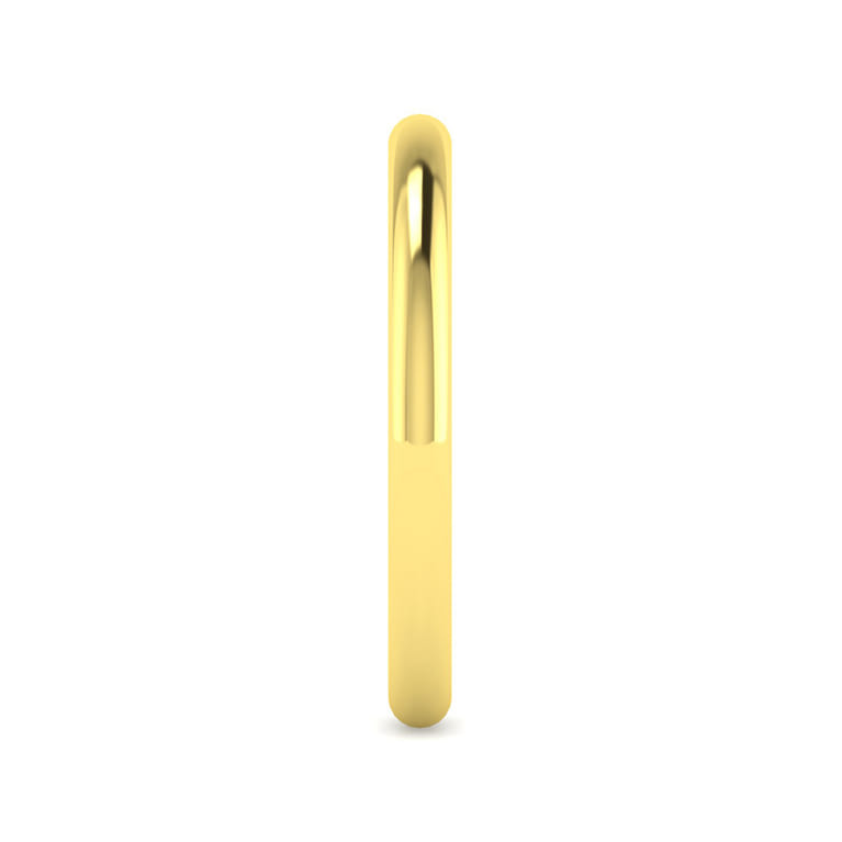 14K Yellow Gold Matching Wedding Band - Shot 4