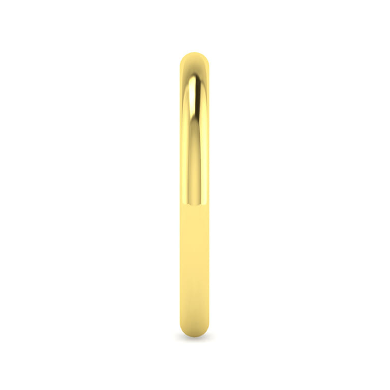 14K Yellow Gold Matching Wedding Band - Shot 4
