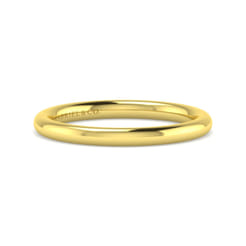 14K Yellow Gold Matching Wedding Band
