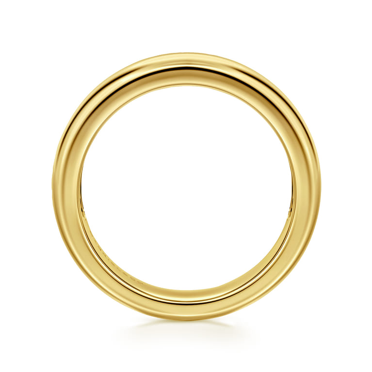 14K Yellow Gold Matching Wedding Band - Shot 2