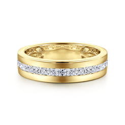 14K Yellow Gold Matching Wedding Band