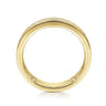 14K Yellow Gold Matching Wedding Band - 0.65 ct
