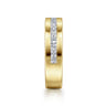 14K Yellow Gold Matching Wedding Band - 0.65 ct