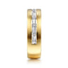14K Yellow Gold Matching Wedding Band - 0.85 ct