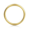 14K Yellow Gold Matching Wedding Band