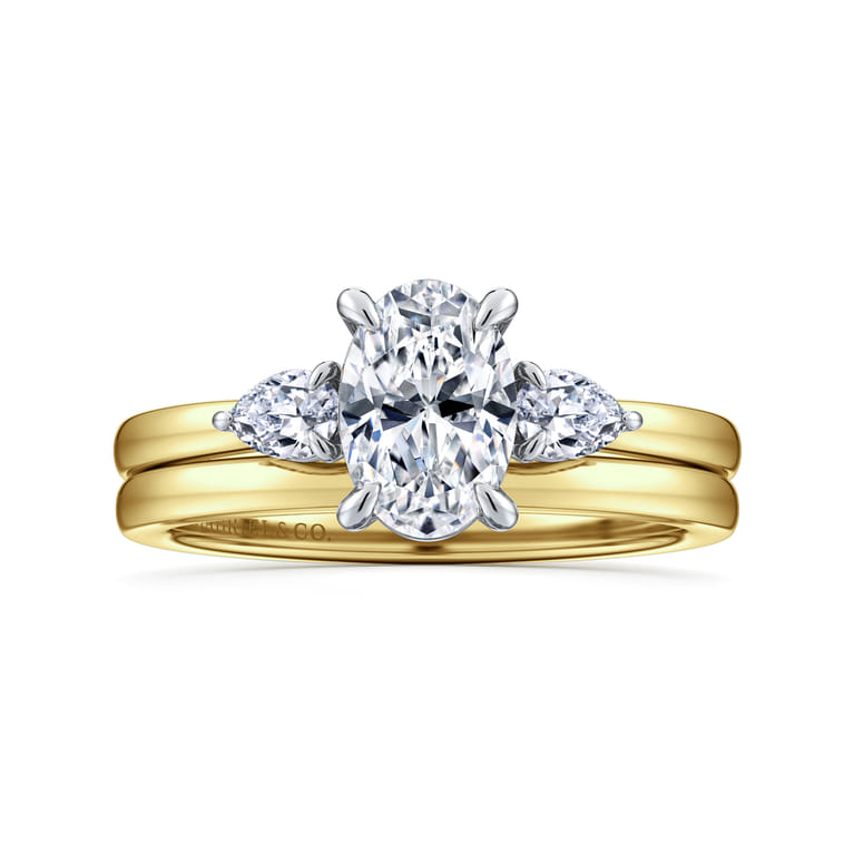 14K Yellow Gold Matching Wedding Band - Shot 4