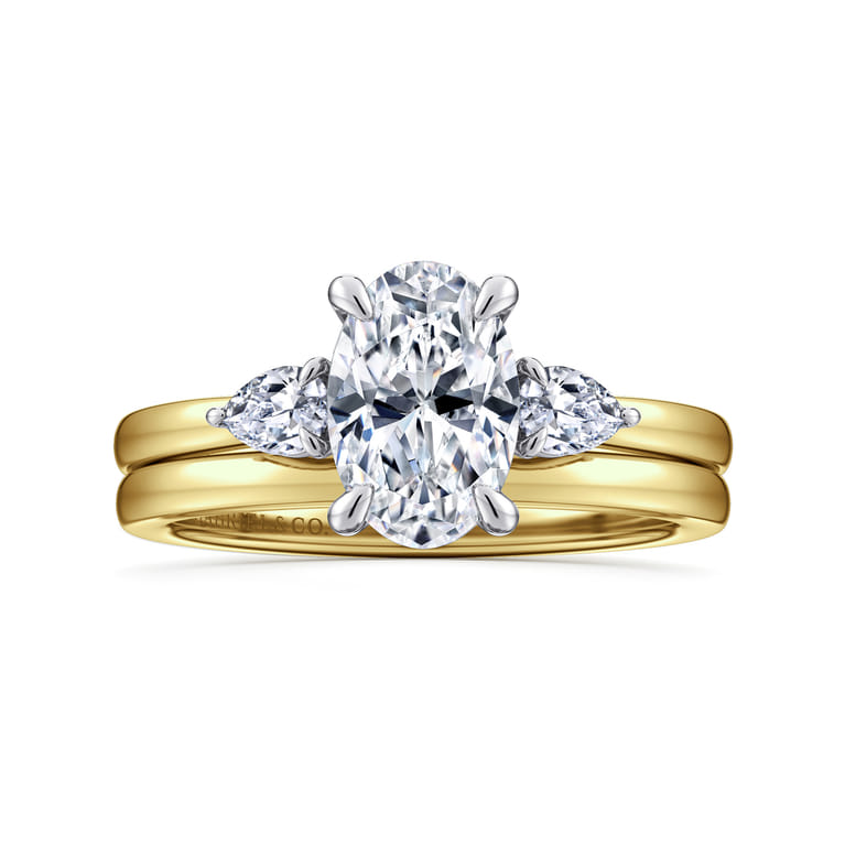 14K Yellow Gold Matching Wedding Band - Shot 4