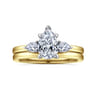 14K Yellow Gold Matching Wedding Band
