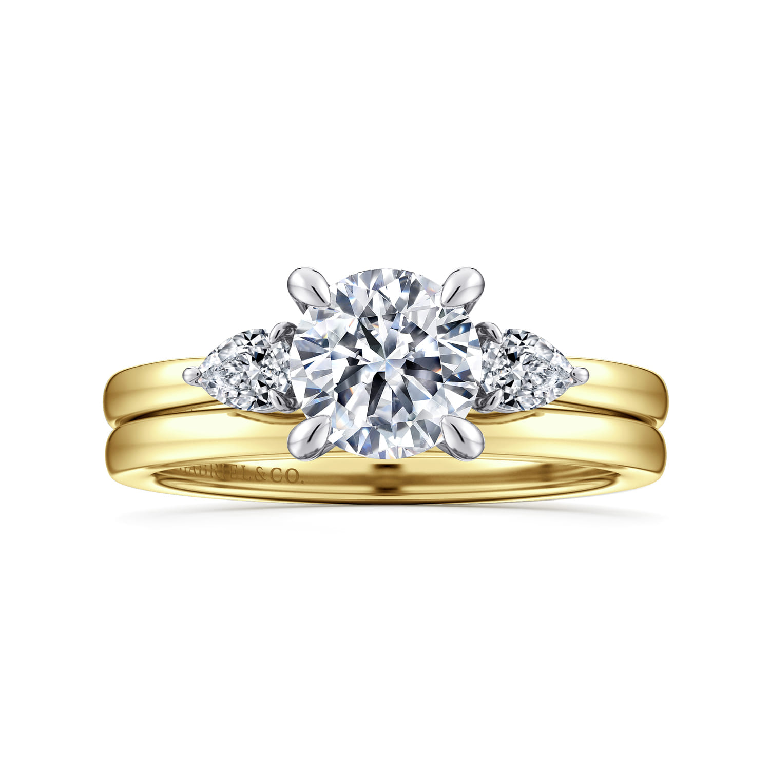 14K Yellow Gold Matching Wedding Band - Shot 4