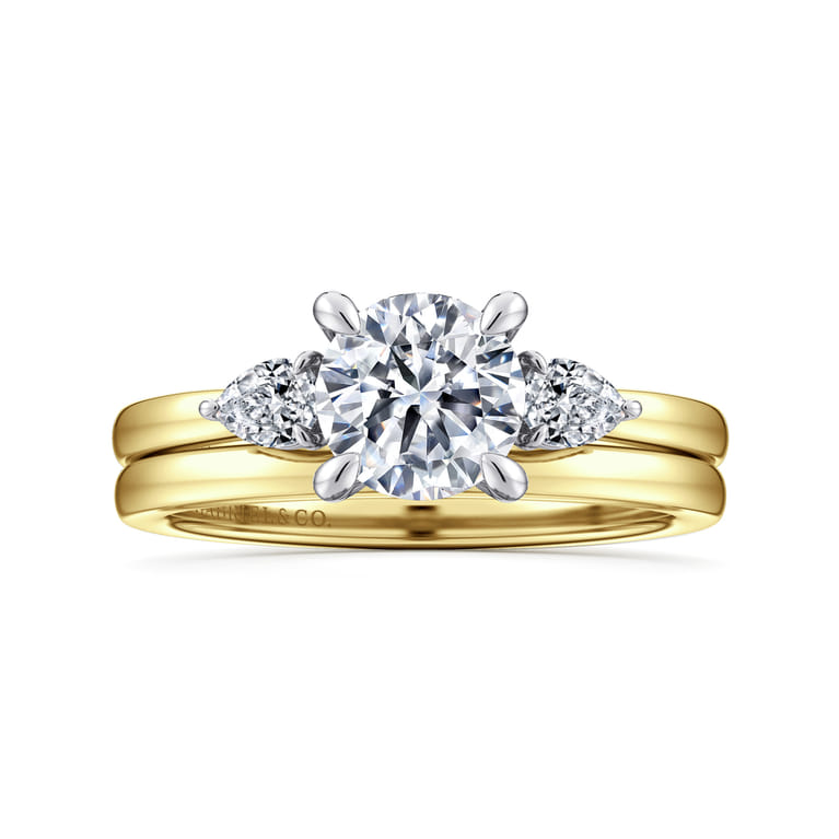14K Yellow Gold Matching Wedding Band - Shot 4