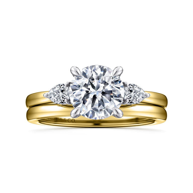 14K Yellow Gold Matching Wedding Band - Shot 4
