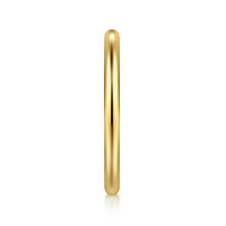 14K Yellow Gold Matching Wedding Band - Shot 4