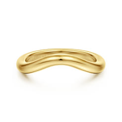 14K Yellow Gold Matching Wedding Band