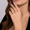 14K Yellow Gold Matching Wedding Band