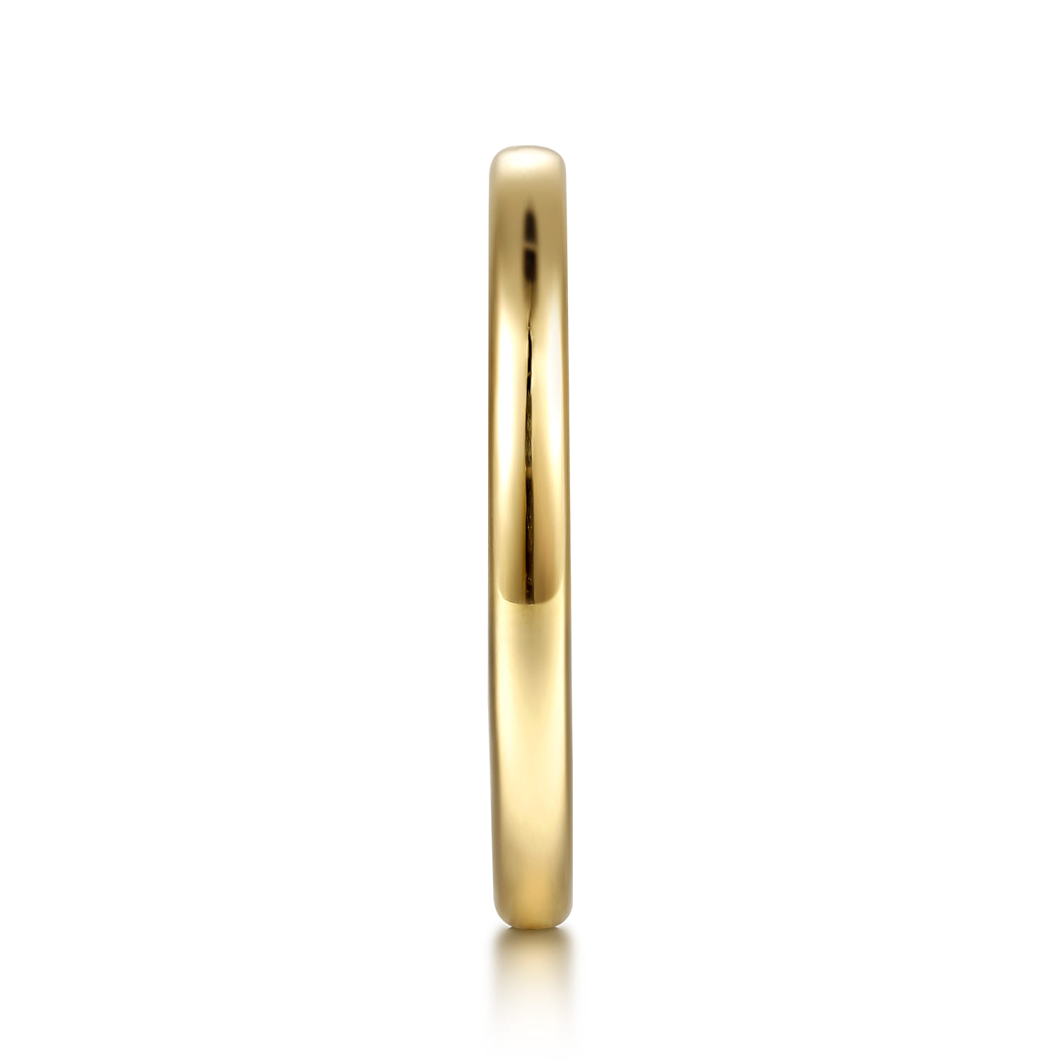14K Yellow Gold Matching Wedding Band - Shot 5