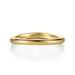14K Yellow Gold Matching Wedding Band