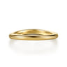 14K Yellow Gold Matching Wedding Band