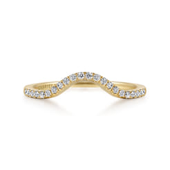 14K Yellow Gold Matching Wedding Band