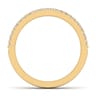 14K Yellow Gold Matching Wedding Band - 0.18 ct