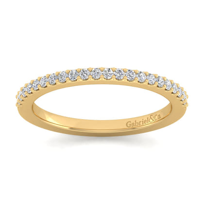 14K Yellow Gold Matching Wedding Band
