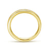 14K Yellow Gold Matching Wedding Band - 0.3 ct