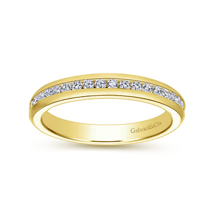 14K Yellow Gold Matching Wedding Band