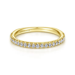 14K Yellow Gold Matching Wedding Band