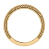 14K Yellow Gold Matching Wedding Band - 0.21 ct