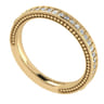 14K Yellow Gold Matching Wedding Band - 0.21 ct