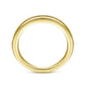14K Yellow Gold  Matching Wedding Band - 0.25 ct
