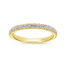 14K Yellow Gold  Matching Wedding Band - 0.36 ct