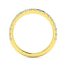 14K Yellow Gold Matching Wedding Band - 0.57 ct