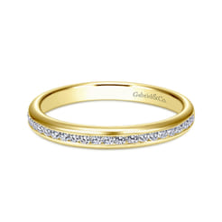 14K Yellow Gold  Matching Wedding Band