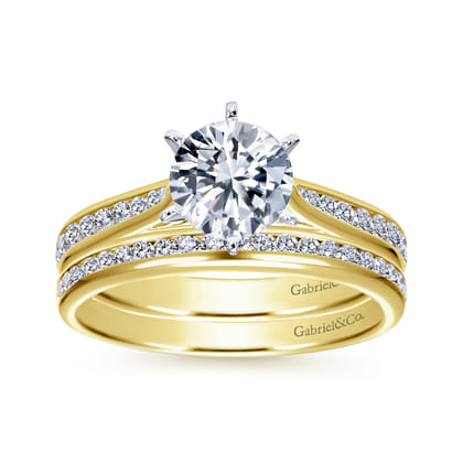 14K Yellow Gold  Matching Wedding Band