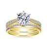 14K Yellow Gold  Matching Wedding Band - 0.23 ct