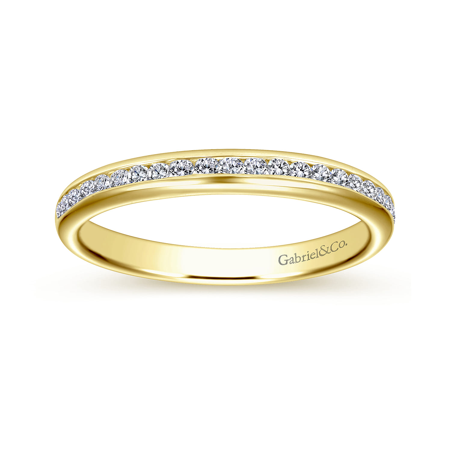 14K Yellow Gold  Matching Wedding Band - 0.23 ct - Shot 5