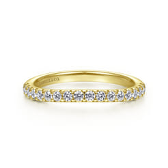 14K Yellow Gold Matching Wedding Band