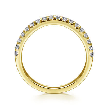 14K Yellow Gold Matching Wedding Band