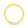 14K Yellow Gold Matching Wedding Band - 0.22 ct