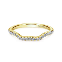 14K Yellow Gold Matching Wedding Band